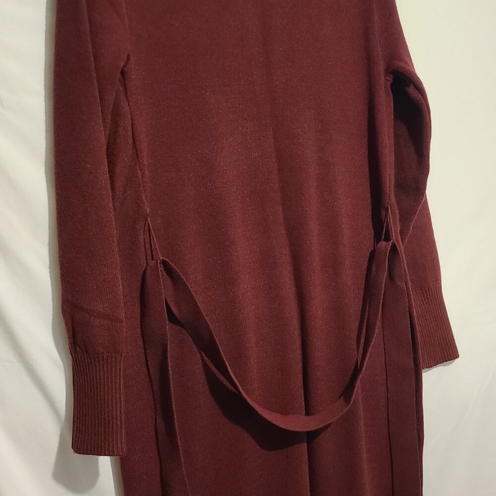 Womens long knit duster/cardigan - Picture 2 of 6